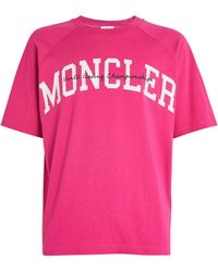 Moncler - Boxing Logo Print T-shirt - Lyst