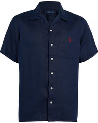 Polo Ralph Lauren - Linen Clady Polo Shirt - Lyst