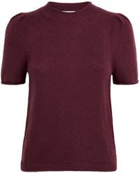 ME+EM - Merino-Cashmere-Silk Knit T-Shirt - Lyst