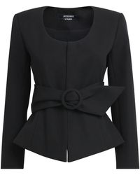 Jacquemus - Virgin Wool Fitted Miami Jacket - Lyst