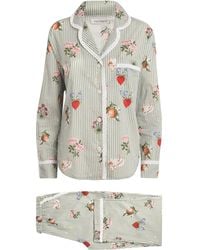 Desmond & Dempsey - Cotton Primavera Pyjama Set - Lyst