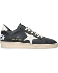 Golden Goose - Leather Ballstar Sneakers - Lyst