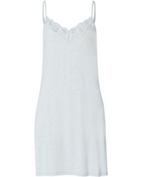 Hanro - Natural Elegance Mini Nightdress - Lyst