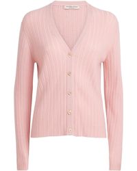 Johnstons of Elgin - Cashmere V-Neck Cardigan - Lyst