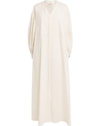 RETORI - Cotton Poplin Maxi Shirt Dress - Lyst