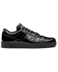 Prada - Patent Leather Downtown Sneakers - Lyst