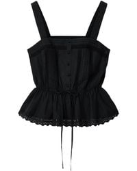 AllSaints - Organic Cotton Gwen Top - Lyst