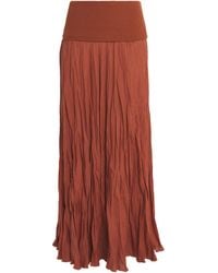 Johanna Ortiz - Light And Sound Hybrid Maxi Skirt - Lyst