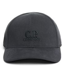 C.P. Company - Cotton Logo Baseball Cap - Lyst
