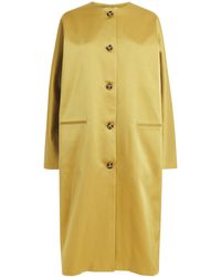 STAUD - Satin Liz Opera Coat - Lyst