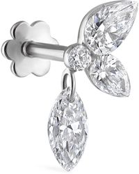 Maria Tash - Grand Marquise Pear Diamond Echo Earring - Lyst