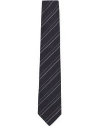 BOSS - Silk-Blend Striped Tie - Lyst