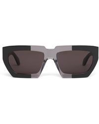 Alaïa - Acetate Rectangular Sunglasses - Lyst