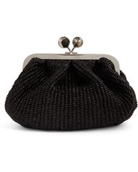 Weekend by Maxmara - Small Woven Pasticcino Clutch Bag - Lyst