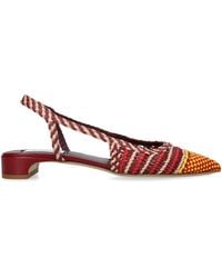 Gabriela Hearst - Braided Leather Perro Slingback Pumps - Lyst