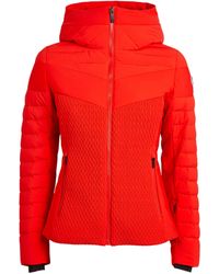 Fusalp Quilted Amalienne Ski Jacket - Red