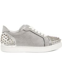 Christian Louboutin - Vieira 2 Embellished Sneakers - Lyst