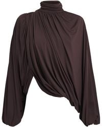 De La Vali - Asymmetric Floro Top - Lyst