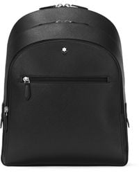 Montblanc - Medium Leather Sartorial Backpack - Lyst