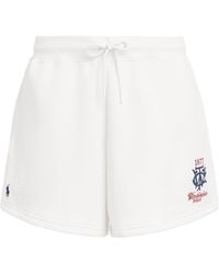 Ralph Lauren - X Wimbledon Fleece Shorts - Lyst