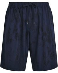 Derek Rose - Printed London Lounge Shorts - Lyst