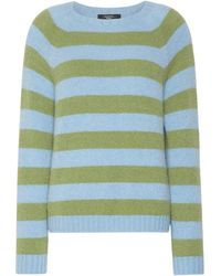 Weekend by Maxmara - Stripe Crew-Neck Sweater - Lyst
