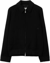 Burberry - Cashmere Harrington Jacket - Lyst