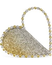 L'ALINGI - Exclusive Glitter Embellished Ombré Love Clutch Bag - Lyst