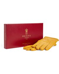 Dents - Leather Cashmere-lined Gloves - Lyst