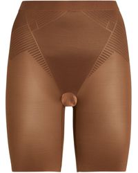 Spanx - Shape Invisible Mid-Thigh Shorts - Lyst