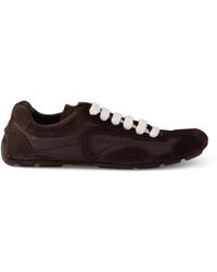Prada - Suede-Re-Nylon Montecarlo Re-Edition 2005 Sneakers - Lyst