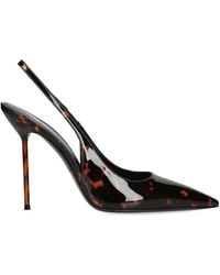 Paris Texas - Patent Leather Lidia Slingback Pumps 105 - Lyst