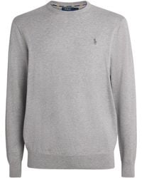 Polo Ralph Lauren - Pima Cotton Polo Pony Sweater - Lyst