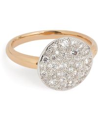 Pomellato - Rose And Diamond Sabbia Ring - Lyst