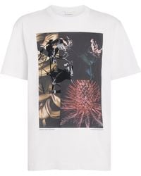 Dries Van Noten - Cotton Floral Print T-Shirt - Lyst