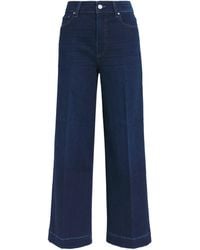 PAIGE - Anessa Wide-Leg Jeans - Lyst