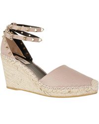 valentino espadrille wedge sale