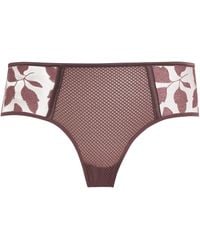 Simone Perele - Embroidered Dahlia Shorty Briefs - Lyst