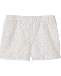 Gucci - Floral Lace Shorts - Lyst