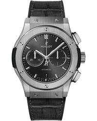 Hublot - Titanium Classic Fusion Chronograph Watch 42mm - Lyst