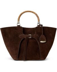 Ralph Lauren - Suede Ralph Tote Bag - Lyst