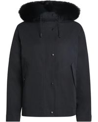 Yves Salomon - Waterproof Fur-Trim Parka Coat - Lyst