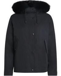 Yves Salomon - Waterproof Fur-Trim Parka Coat - Lyst