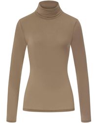 Hanro - Ultralight Wool High-Neck Top - Lyst