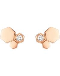 Chaumet - And Diamond Bee De Earrings - Lyst