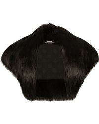 Dolce & Gabbana - Faux Fur Bolero Jacket - Lyst