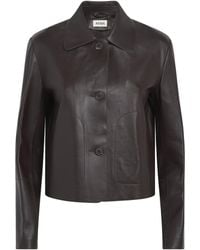Arma - Tailored Emy Leather Jacket - Lyst