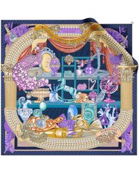 BVLGARI - Silk Curiosity Scarf - Lyst