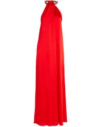 Stella McCartney - Embellished Halterneck Gown - Lyst