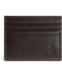 Polo Ralph Lauren - Leather Logo Card Holder - Lyst